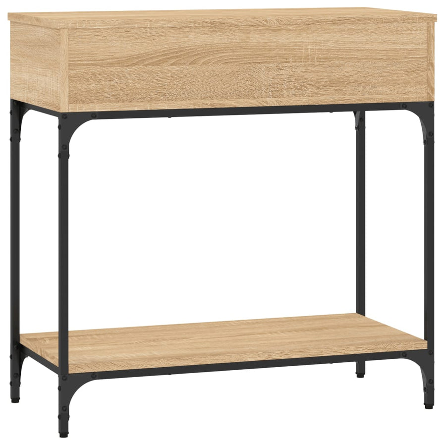 Wandtafel 75X34,5X75 Cm Bewerkt Hout Sonoma Eikenkleurig
