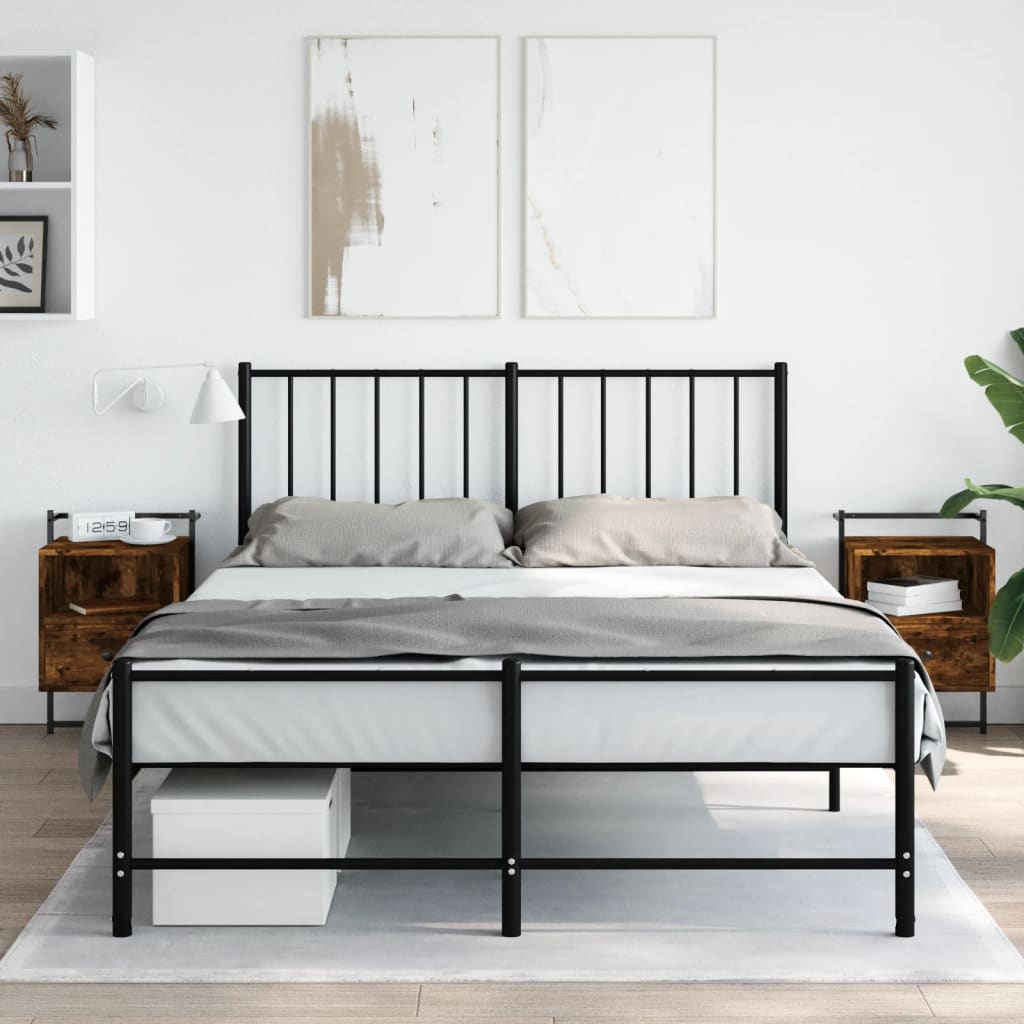 Nachtkastjes 2 St Wandgemonteerd 40X30X61 Cm Hout Gerookt Eiken
