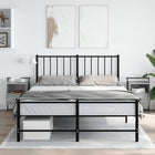 Bedside tables 2 pcs wall-mounted 40x30x61 cm wood grey Sonoma