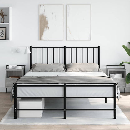 Nachtkastjes 2 St Wandgemonteerd 40X30X61 Cm Hout Grijs Sonoma