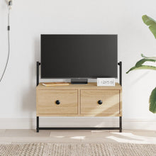 Tv-Meubel Wandgemonteerd 60,5X30X5 Cm Hout Kleurig 60.5 x 30 x 51 cm Sonoma eiken