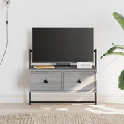 Tv-meubel wandgemonteerd 60,5x30x51 cm grijs sonoma eiken