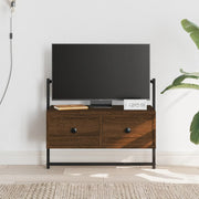 Tv-meubel wandgemonteerd 60,5x30x51 cm bruin eiken