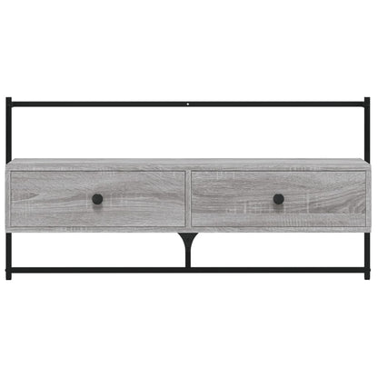 Tv-Meubel Wandgemonteerd 00,5X30X5 Cm Hout Eiken 100.5 x 30 x 51 cm Grijs sonoma