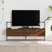 Tv-meubel wandgemonteerd 100,5x30x51 cm bewerkt hout