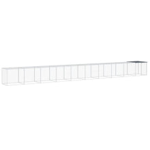 Kippenhok Met Dak Gegalvaniseerd Staal 1003 x 98 x 90 cm Antraciet