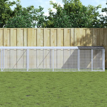 Kippenhok Met Dak Gegalvaniseerd Staal 1003 x 98 x 90 cm Antraciet