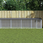 Kippenhok 803x98x90 cm gegalvaniseerd staal antraciet
