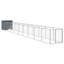 Hondenhok Met Ren Staal Kleurig 110 x 1017 x 110 cm