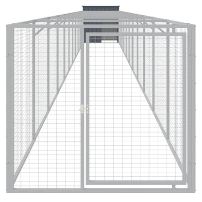 Hondenhok Met Ren Staal Kleurig 110 x 1221 x 110 cm