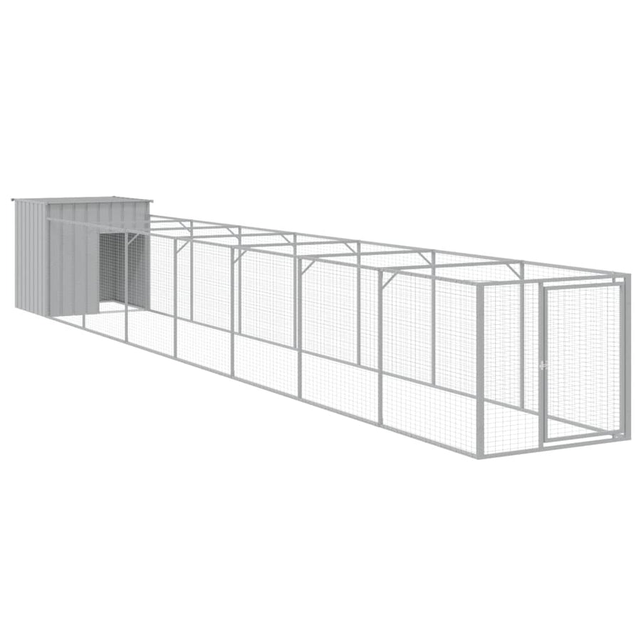 Hondenhok Met Ren Staal 110 x 813 x 110 cm