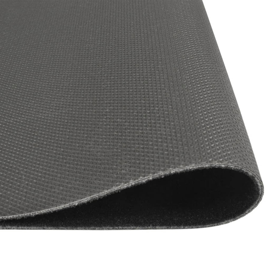 Keukenmat Wasbaar Keukenprint Fluweel 60 x 300 cm Zwart en wit