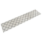Washable kitchen runner checkered 60x300 cm velvet