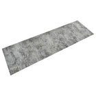 Washable kitchen mat concrete print 60x180 cm velvet