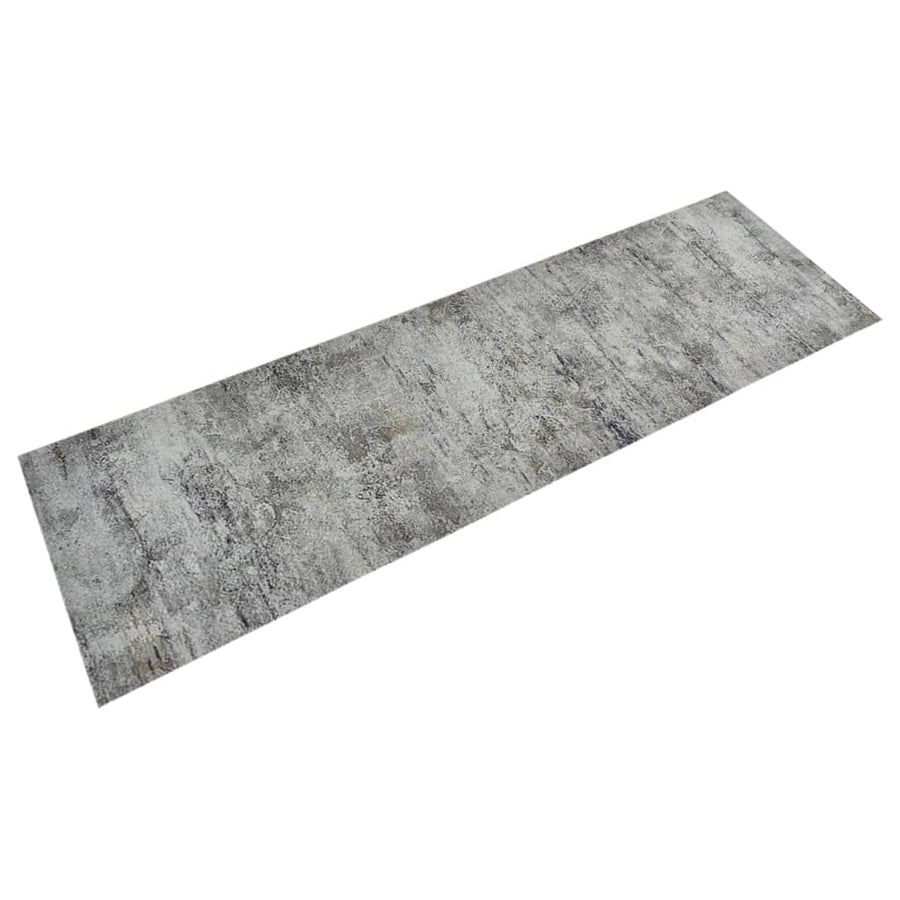 Keukenmat Wasbaar Betonprint Fluweel 60 x 180 cm grey ad black