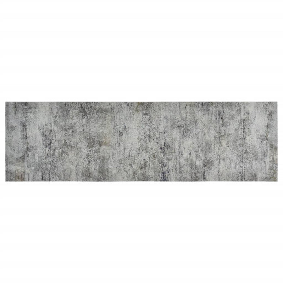 Keukenmat Wasbaar Betonprint Fluweel 60 x 180 cm grey ad black