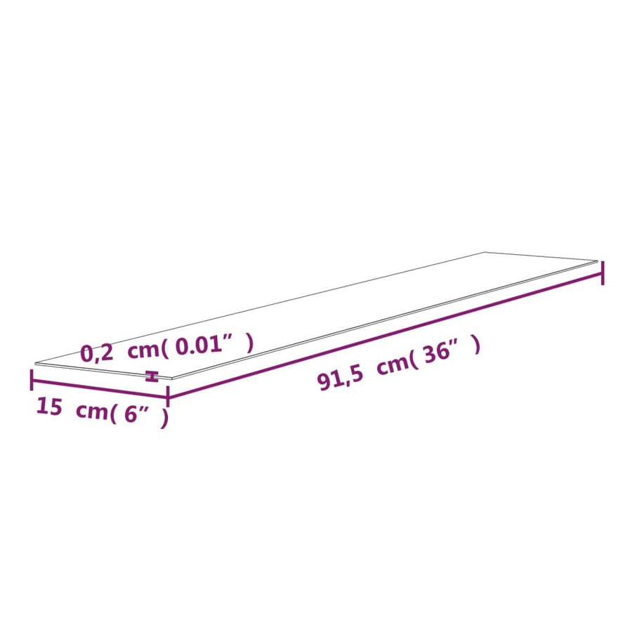 Wandpanelen Houtlook 4,12 M² Pvc Bruin
