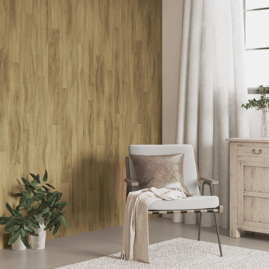 Wandpanelen Houtlook 4,12 M² Pvc Bruin