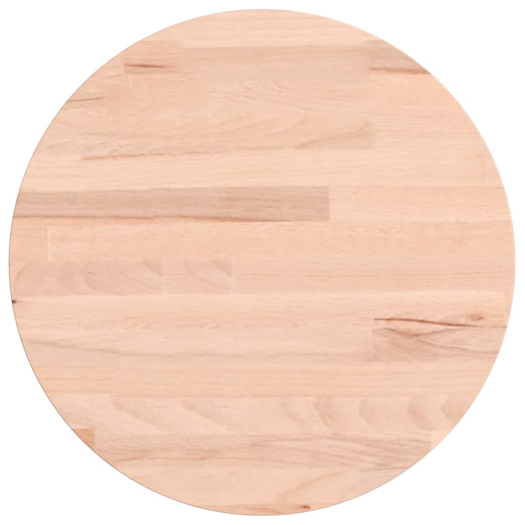 Tafelblad Rond Ø30X1,5 Cm Massief Beukenhout
