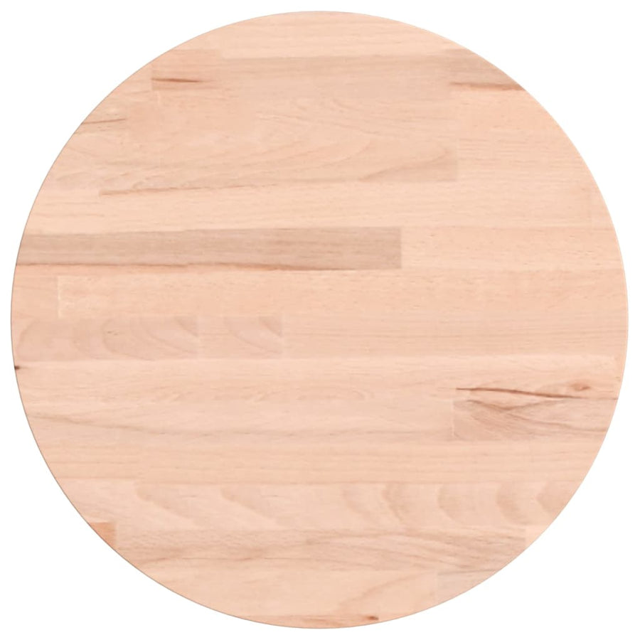 Tafelblad Rond Ø30X1,5 Cm Massief Beukenhout