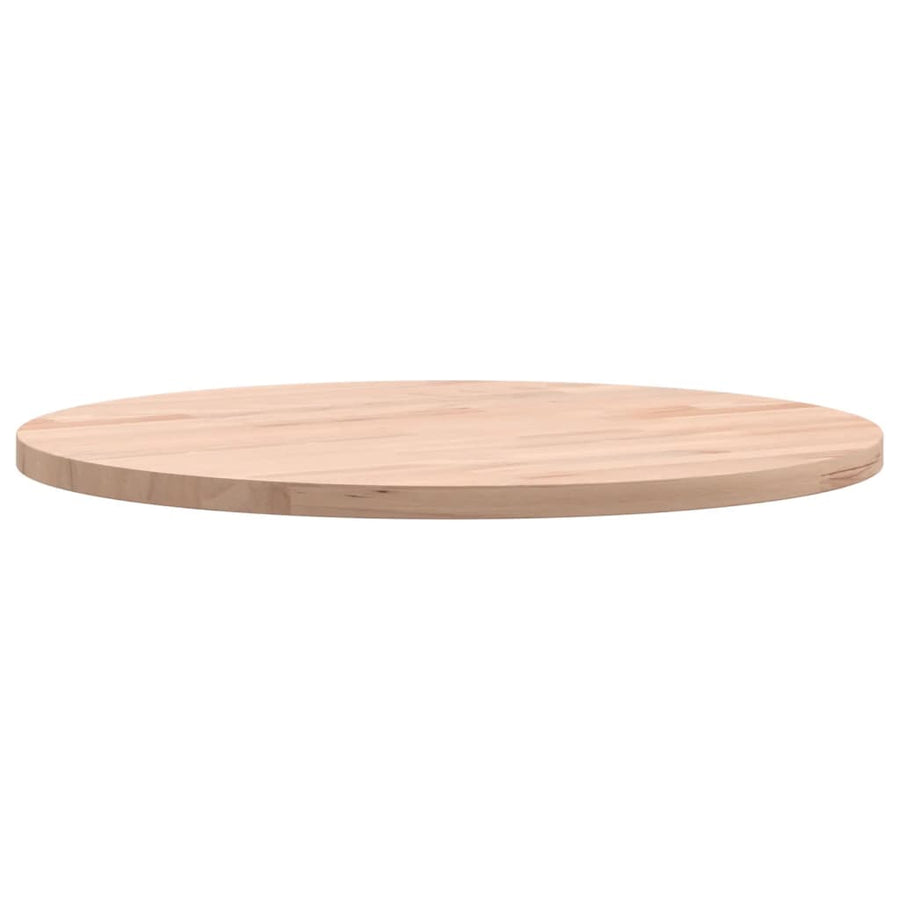 Tafelblad Rond Ø40X1,5 Cm Massief Beukenhout Zwart