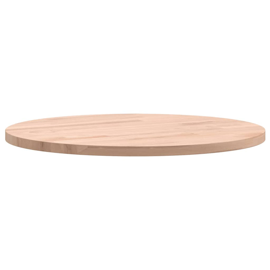Tafelblad Rond Ø40X1,5 Cm Massief Beukenhout Zwart