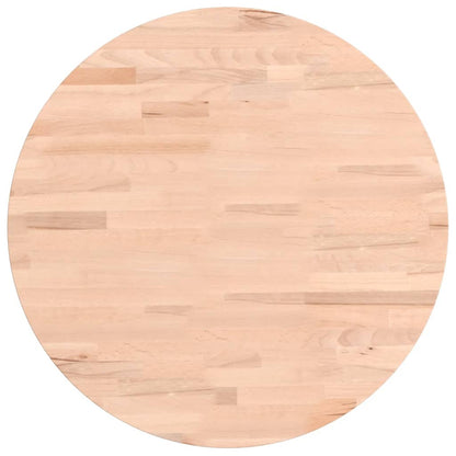 Tafelblad Rond Ø50X1,5 Cm Massief Beukenhout