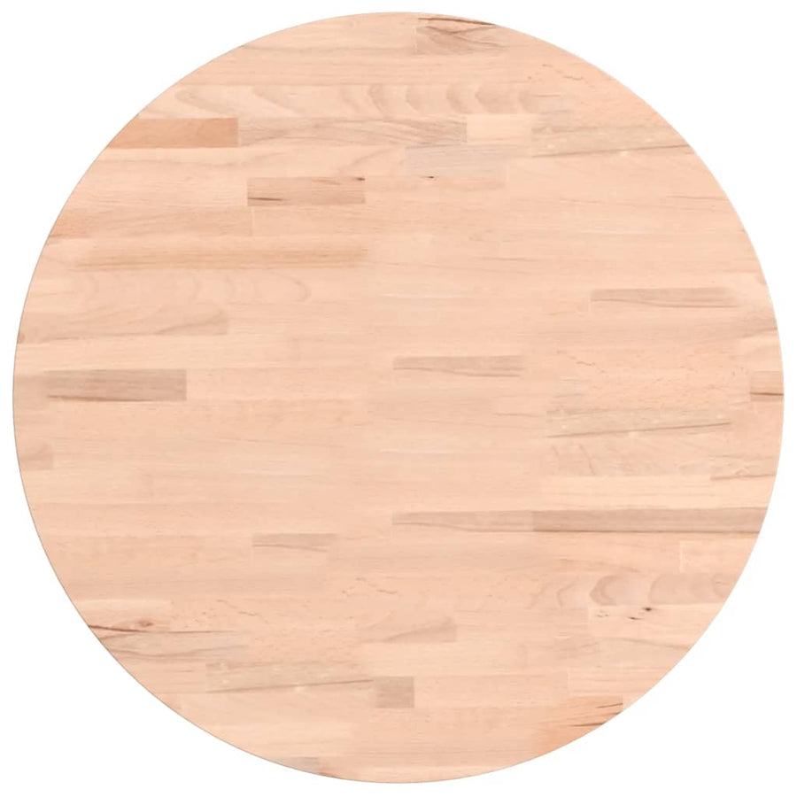Tafelblad Rond Ø50X1,5 Cm Massief Beukenhout