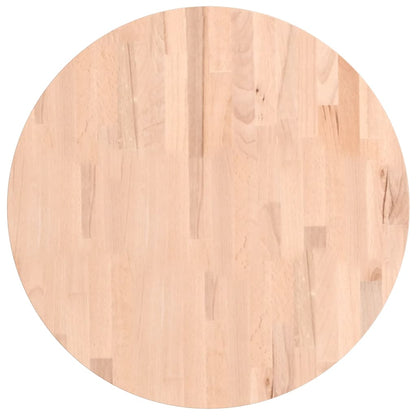 Tafelblad Rond Ø60X1,5 Cm Massief Beukenhout