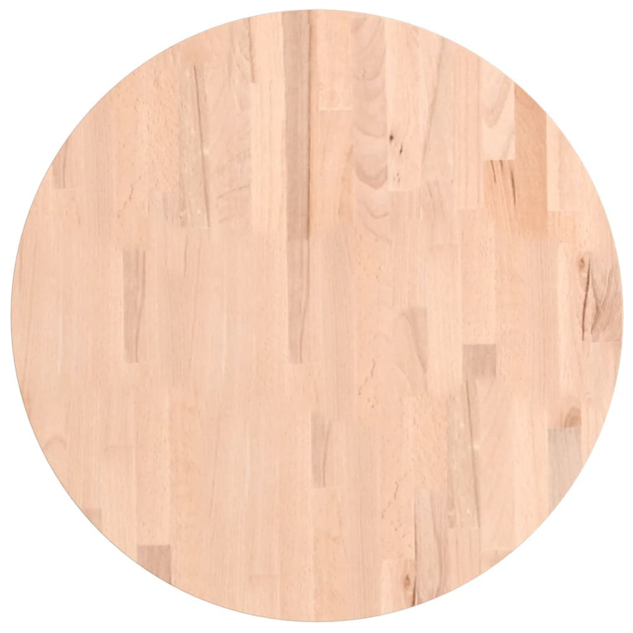 Tafelblad Rond Ø60X1,5 Cm Massief Beukenhout
