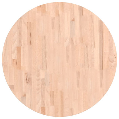 Tafelblad Rond Ø80X1,5 Cm Massief Beukenhout