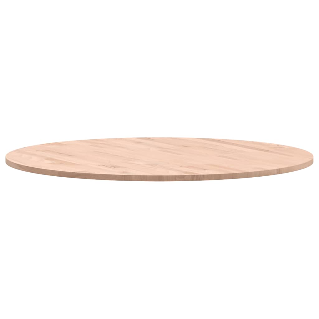 Tafelblad Rond Ø80X1,5 Cm Massief Beukenhout