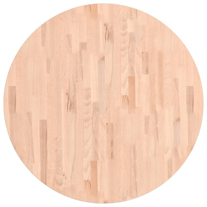 Tafelblad Rond Ø90X1,5 Cm Massief Beukenhout