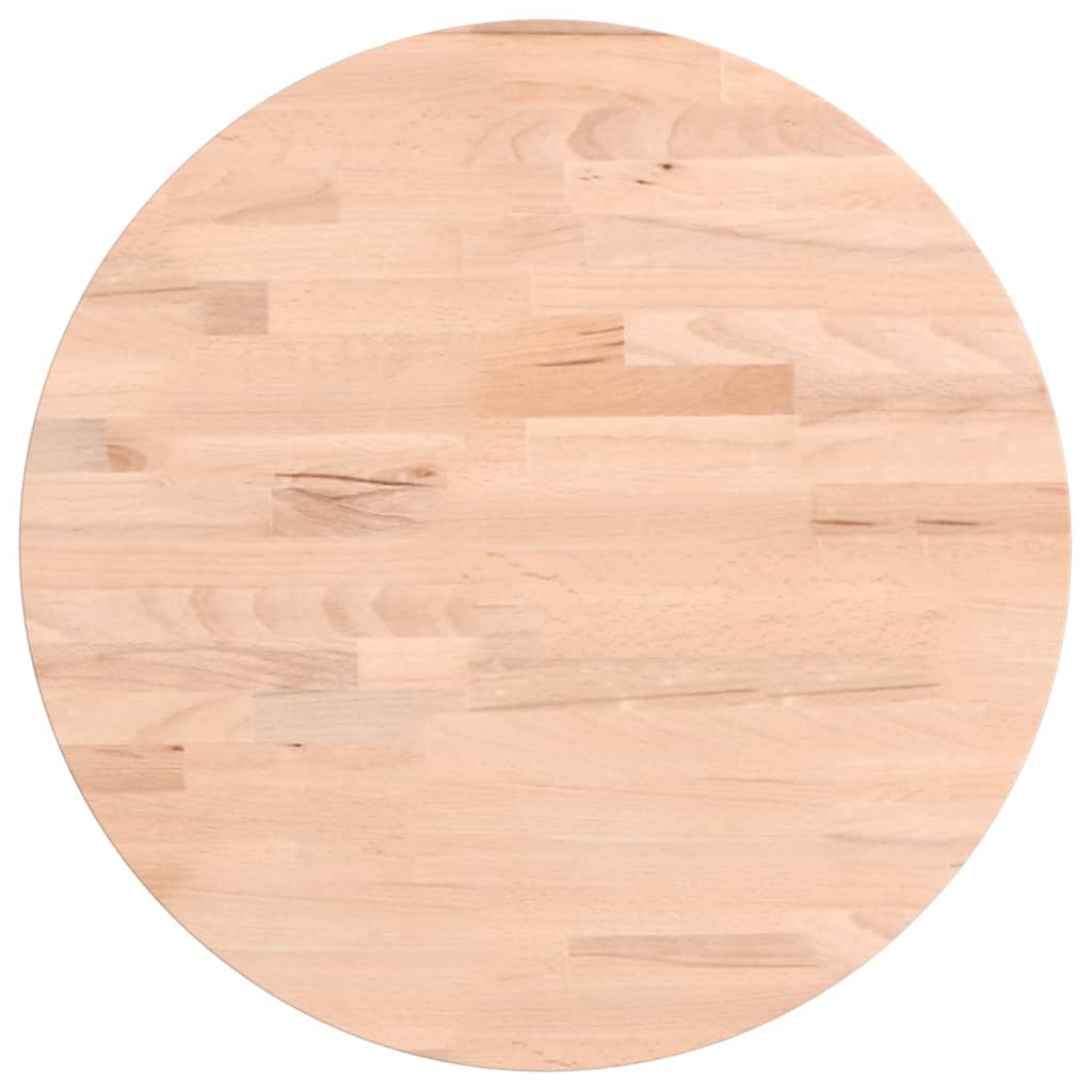 Tafelblad Rond Ø40X2,5 Cm Massief Beukenhout