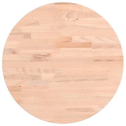Tafelblad Rond Ø40X2,5 Cm Massief Beukenhout
