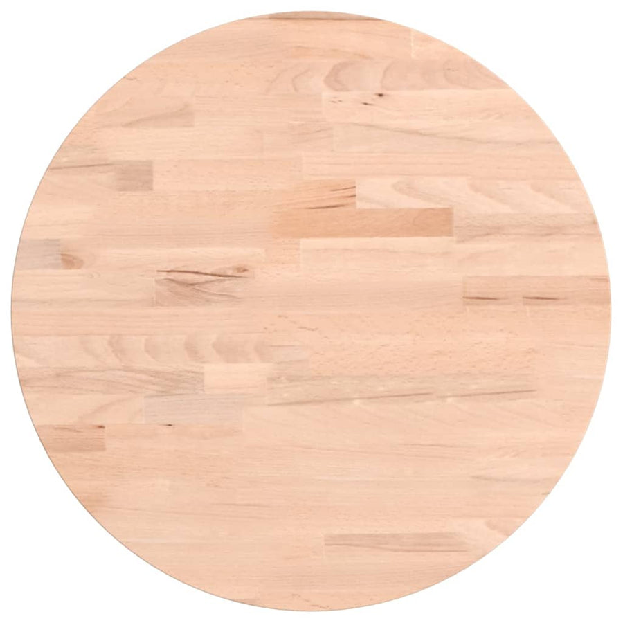 Tafelblad Rond Ø40X2,5 Cm Massief Beukenhout