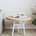 Tabletop round Ø50x2.5 cm solid beech wood