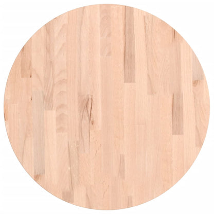 Tafelblad Rond Ø60X2,5 Cm Massief Beukenhout