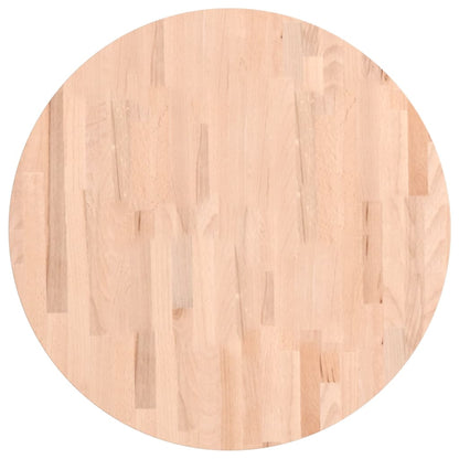 Tafelblad Rond Ø70X2,5 Cm Massief Beukenhout