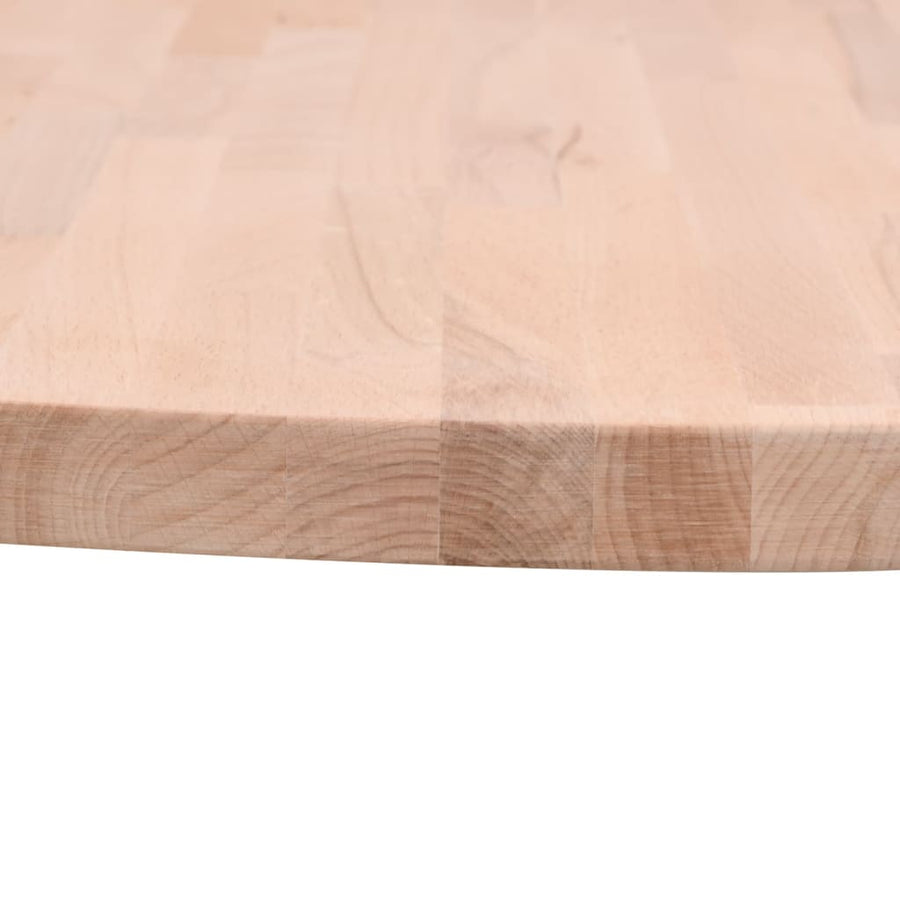 Tafelblad Rond Ø70X2,5 Cm Massief Beukenhout