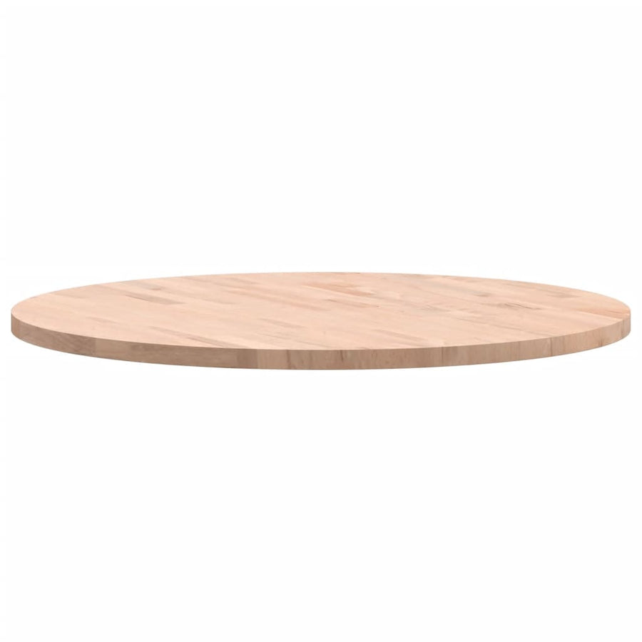 Tafelblad Rond Ø80X2,5 Cm Massief Beukenhout