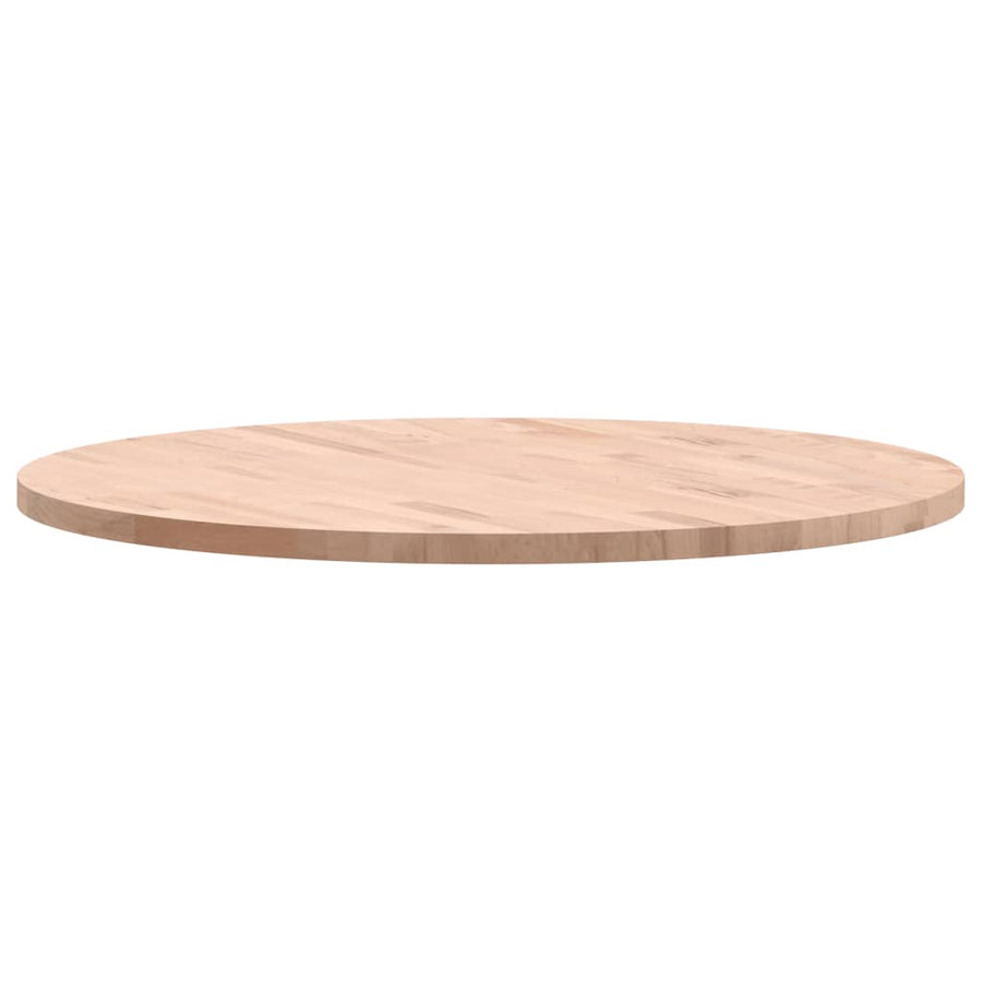 Tafelblad Rond Ø80X2,5 Cm Massief Beukenhout
