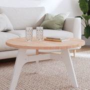 Tabletop round Ø80x2.5 cm solid beech wood