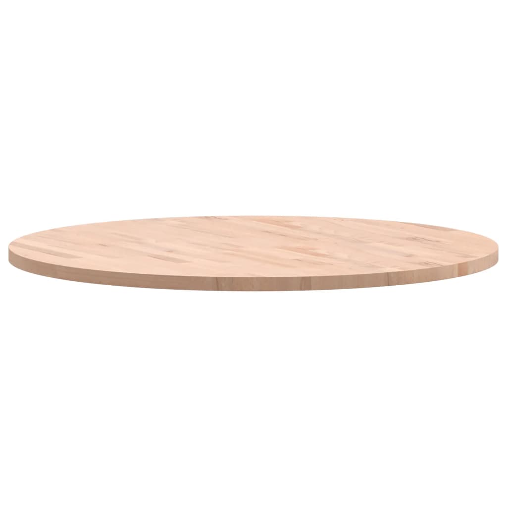 Tafelblad Rond Ø90X2,5 Cm Massief Beukenhout