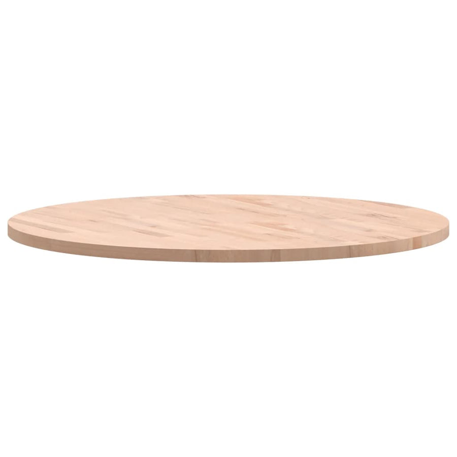 Tafelblad Rond Ø90X2,5 Cm Massief Beukenhout