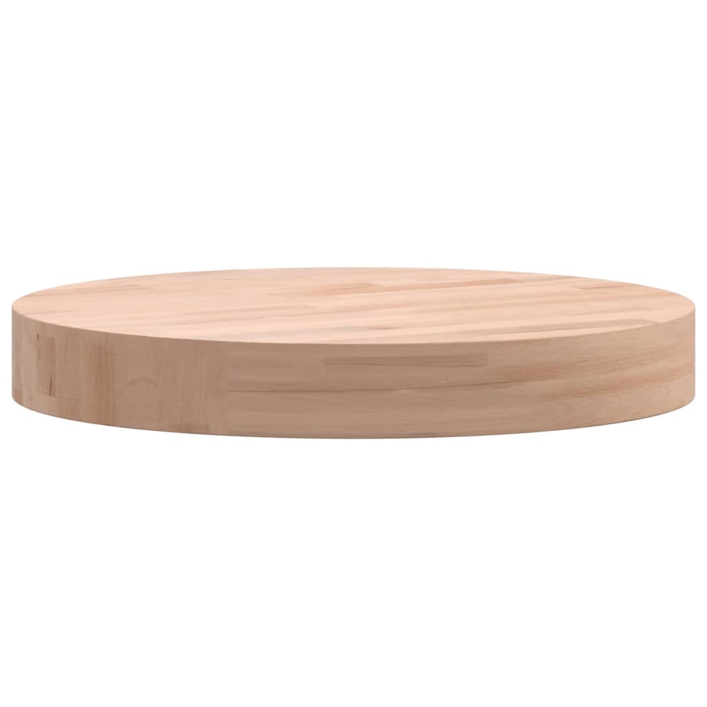 Tafelblad Rond Ø30X4 Cm Massief Beukenhout
