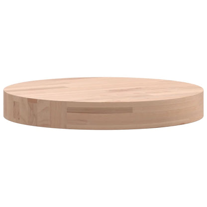 Tafelblad Rond Ø30X4 Cm Massief Beukenhout