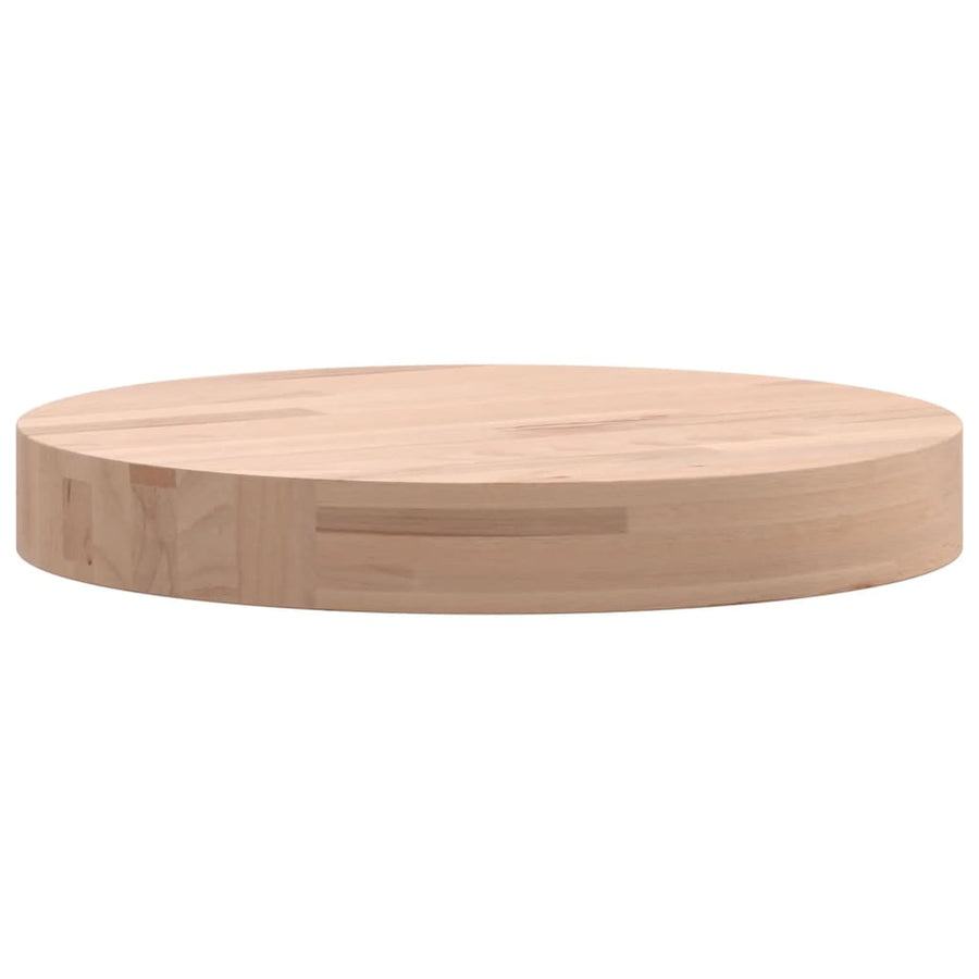 Tafelblad Rond Ø30X4 Cm Massief Beukenhout