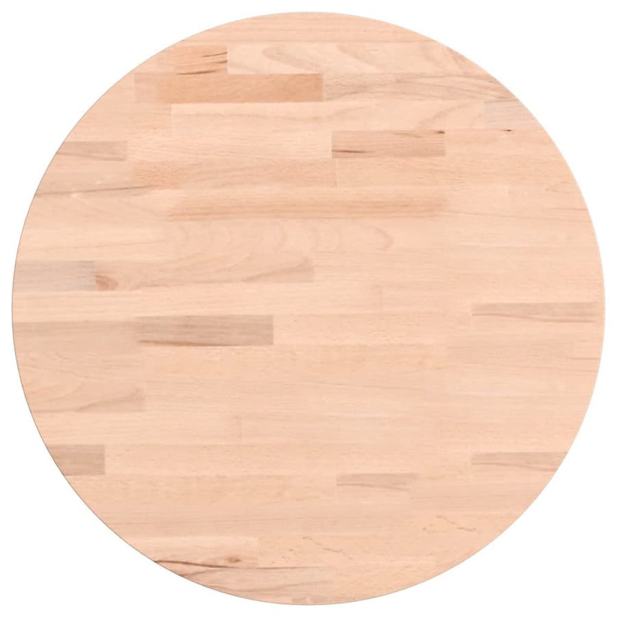 Tafelblad Rond Ø40X4 Cm Massief Beukenhout