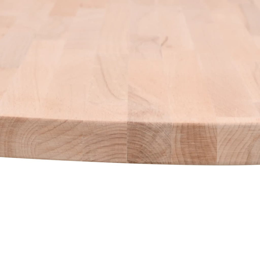 Tafelblad Rond Ø40X4 Cm Massief Beukenhout